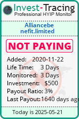 Monitored by Invest-Tracing.com HYIP Monitor-Invest-Tracing.com