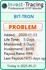 HYIP Monitor-Invest-Tracing.com
