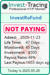 Monitored by Invest-Tracing.com HYIP Monitor-Invest-Tracing.com