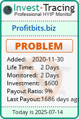 Monitored by Invest-Tracing.com HYIP Monitor-Invest-Tracing.com