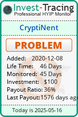 Monitored by Invest-Tracing.com HYIP Monitor-Invest-Tracing.com
