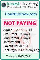 Monitored by Invest-Tracing.com HYIP Monitor-Invest-Tracing.com
