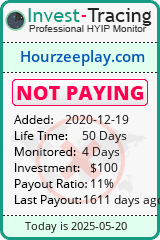 Monitored by Invest-Tracing.com HYIP Monitor-Invest-Tracing.com