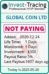 Monitored by Invest-Tracing.com HYIP Monitor-Invest-Tracing.com
