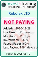 Monitored by Invest-Tracing.com HYIP Monitor-Invest-Tracing.com