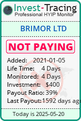 Monitored by Invest-Tracing.com HYIP Monitor-Invest-Tracing.com