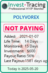 Monitored by Invest-Tracing.com HYIP Monitor-Invest-Tracing.com