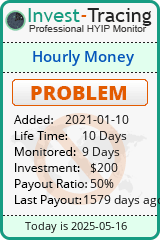 Monitored by Invest-Tracing.com HYIP Monitor-Invest-Tracing.com