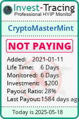 Monitored by Invest-Tracing.com HYIP Monitor-Invest-Tracing.com
