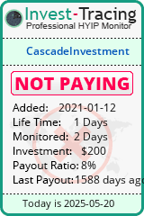 Monitored by Invest-Tracing.com HYIP Monitor-Invest-Tracing.com