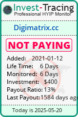 Monitored by Invest-Tracing.com HYIP Monitor-Invest-Tracing.com