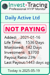 Monitored by Invest-Tracing.com HYIP Monitor-Invest-Tracing.com