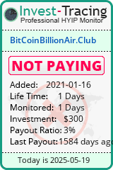 Monitored by Invest-Tracing.com HYIP Monitor-Invest-Tracing.com