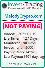 Monitored by Invest-Tracing.com HYIP Monitor-Invest-Tracing.com