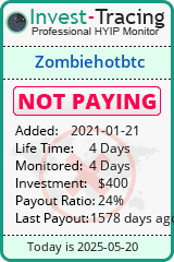 Monitored by Invest-Tracing.com HYIP Monitor-Invest-Tracing.com