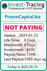 Monitored by Invest-Tracing.com HYIP Monitor-Invest-Tracing.com