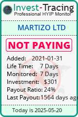 Monitored by Invest-Tracing.com HYIP Monitor-Invest-Tracing.com