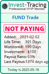 Monitored by Invest-Tracing.com HYIP Monitor-Invest-Tracing.com