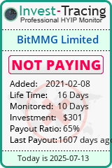 Monitored by Invest-Tracing.com HYIP Monitor-Invest-Tracing.com