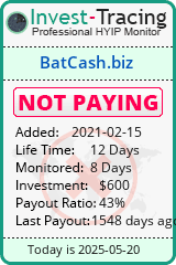 Monitored by Invest-Tracing.com HYIP Monitor-Invest-Tracing.com