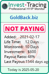 Monitored by Invest-Tracing.com HYIP Monitor-Invest-Tracing.com