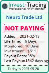 Monitored by Invest-Tracing.com HYIP Monitor-Invest-Tracing.com