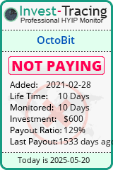 Monitored by Invest-Tracing.com HYIP Monitor-Invest-Tracing.com