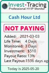 Monitored by Invest-Tracing.com HYIP Monitor-Invest-Tracing.com