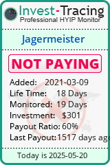 Monitored by Invest-Tracing.com HYIP Monitor-Invest-Tracing.com