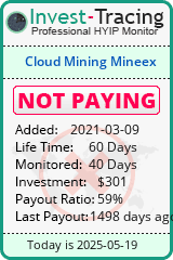 Monitored by Invest-Tracing.com HYIP Monitor-Invest-Tracing.com