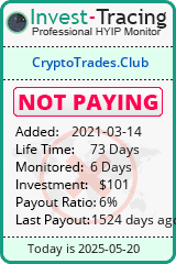 Monitored by Invest-Tracing.com HYIP Monitor-Invest-Tracing.com