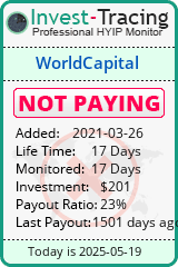 Monitored by Invest-Tracing.com HYIP Monitor-Invest-Tracing.com