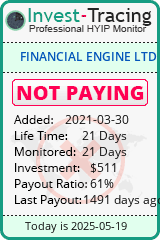 Monitored by Invest-Tracing.com HYIP Monitor-Invest-Tracing.com