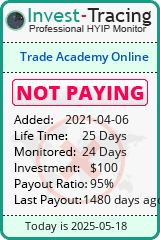 Monitored by Invest-Tracing.com HYIP Monitor-Invest-Tracing.com