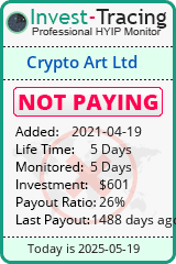 Monitored by Invest-Tracing.com HYIP Monitor-Invest-Tracing.com