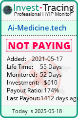 Monitored by Invest-Tracing.com HYIP Monitor-Invest-Tracing.com