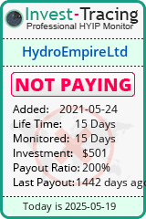 Monitored by Invest-Tracing.com HYIP Monitor-Invest-Tracing.com