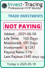 Monitored by Invest-Tracing.com HYIP Monitor-Invest-Tracing.com