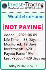 Monitored by Invest-Tracing.com HYIP Monitor-Invest-Tracing.com