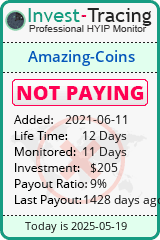 Monitored by Invest-Tracing.com HYIP Monitor-Invest-Tracing.com