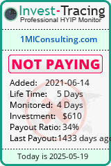Monitored by Invest-Tracing.com HYIP Monitor-Invest-Tracing.com