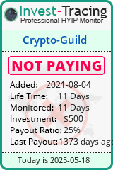 Monitored by Invest-Tracing.com HYIP Monitor-Invest-Tracing.com