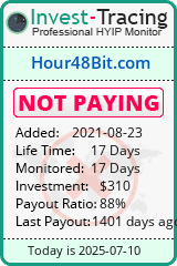 Monitored by Invest-Tracing.com HYIP Monitor-Invest-Tracing.com