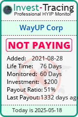 Monitored by Invest-Tracing.com HYIP Monitor-Invest-Tracing.com