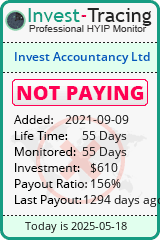 Monitored by Invest-Tracing.com HYIP Monitor-Invest-Tracing.com