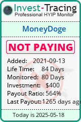 Monitored by Invest-Tracing.com HYIP Monitor-Invest-Tracing.com