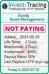 Monitored by Invest-Tracing.com HYIP Monitor-Invest-Tracing.com