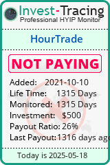 Monitored by Invest-Tracing.com HYIP Monitor-Invest-Tracing.com