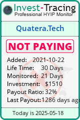 Monitored by Invest-Tracing.com HYIP Monitor-Invest-Tracing.com