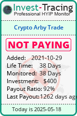 Monitored by Invest-Tracing.com HYIP Monitor-Invest-Tracing.com